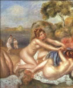 Pierre-Auguste Renoir Three Bathers,